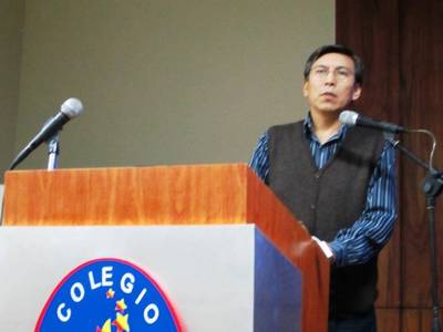 Conferencia  sobre Silencio sísmico en la costa de Lima
