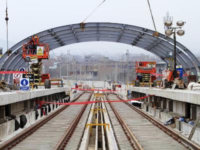 Tramo 2 del Metro está avanzado al 70%