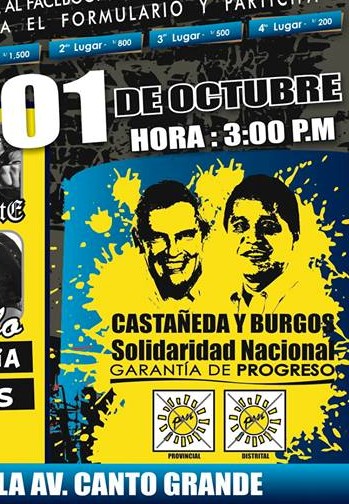 Burgos se ríe del JNE y organiza mega cierre de campaña