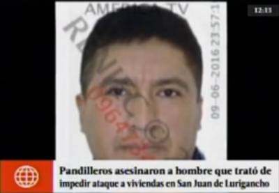Asesinan a vecino por reclamar disturbios en SJL 
