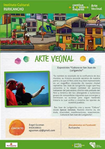 Exposición 'Cultura es San Juan de Lurigancho' 