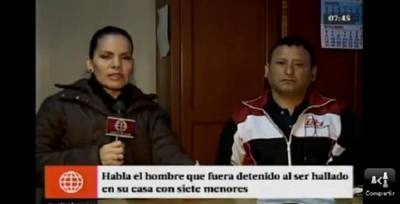 Fue liberado el sujeto que mantuvo junto a él por semanas a 7 menores de edad