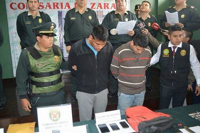 Capturan a ladrones de celulares en SJL