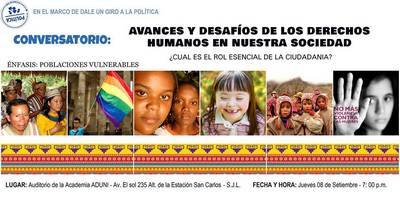 Avances y desafíos de los D.D.H.H. en Nuestra Sociedad