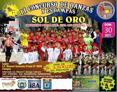 II Concurso Nacional de Danzas y Estampas Folklóricas 2016