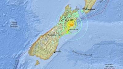 Terremoto de 7.8 grados sacudió Nueva Zelanda y emiten alerta de tsunami