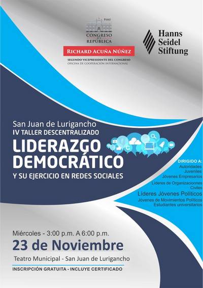 Liderazgo Demócratico y su ejercicio en las redes sociales