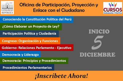 Participe en los Cursos Virtuales Gratuitos