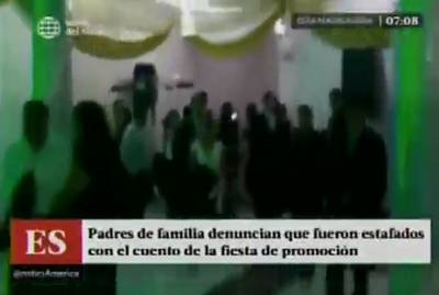 SJL: promotora de eventos estafó a promoción de colegio