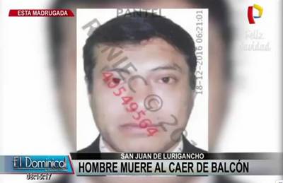 SJL: hombre en estado de ebriedad murió al caer de segundo piso
