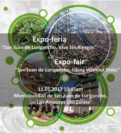 Expoferia ´San Juan de Lurigancho, Vive​ Sin Riesgos´