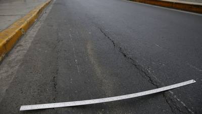 'By-pass' 28 de Julio presenta grietas a 9 meses de inaugurado