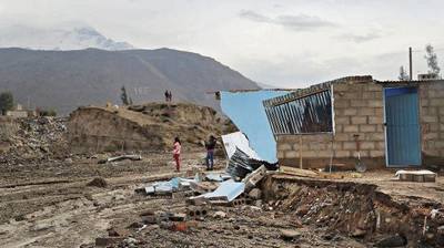 Lluvias, inundaciones y huaicos en varias regiones del país