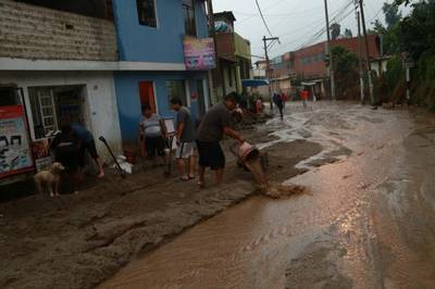 Huaico afecta 104 viviendas en Santa Eulalia, Chosica y Huarochirí