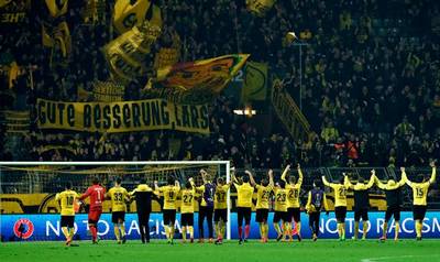 Borussia Dortmund y un mensaje a Donald Trump sobre el muro