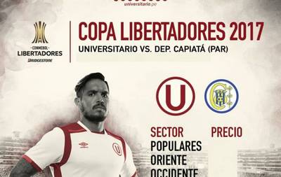 Universitario vs. Capiatá: Fecha, hora y precio de entradas