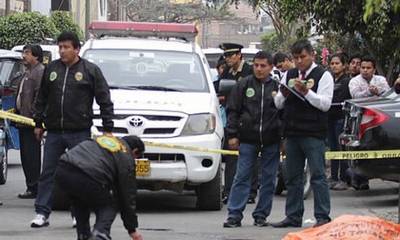 SJL: balacera dejó dos personas muertas