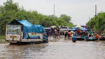 Lluvias en Piura dejan 7 tramos de carreteras intransitables