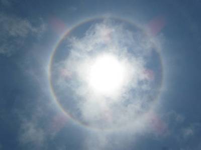 Hay un halo solar en Lima. ¿Sabes por qué ocurren?