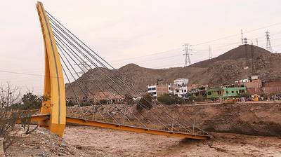 Castañeda: La ingeniería ha sido superada por la naturaleza