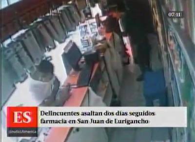 Delincuentes asaltan dos días seguidos una farmacia