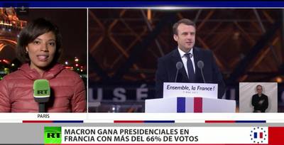 Macron gana con un amplio margen las presidenciales de Francia