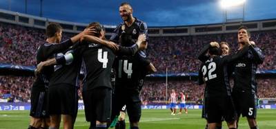 Real Madrid a la final de la Champions League