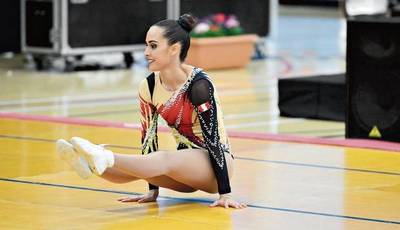 Thais Fernández logró medalla de oro de gimnasia en Londres