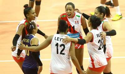 Perú ganó 3-1 a Trinidad y Tobago y sigue invicta en Copa Panamericana de Vóley