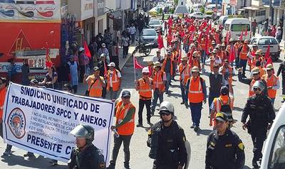 Trabajadores de Southern se plegarán a huelga minera