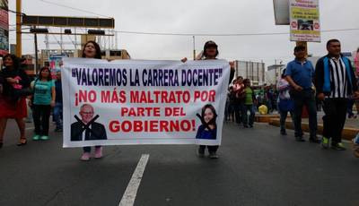 Huelga de maestros: así se acata la medida de protesta en Piura, Loreto, Áncash y Tacna