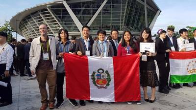Perú gana su primera medalla de oro en Olimpiada Internacional de Química