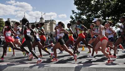 Inés Melchor terminó en el puesto 26 de la maratón femenina del Mundial de Atletismo