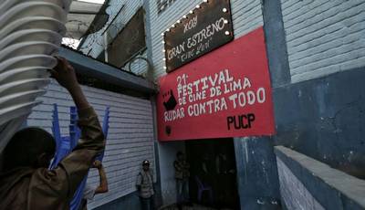 Penal de Lurigancho: internos disfrutaron de una tarde de cine