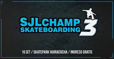 3er SJL Champ Skateboarding