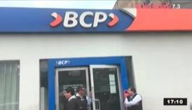 San Juan de Lurigancho: banda asaltó agencia del BCP en Av. Canto Grande