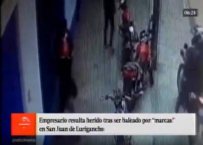 San Juan de Lurigancho: marcas hirieron a empresario y se llevaron todo su dinero 