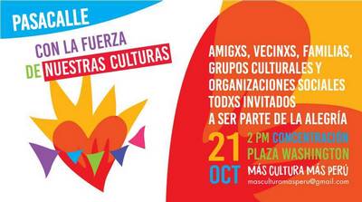 Gran Pasacalle ´Con la fuerza de nuestras culturas