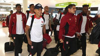 Selección peruana arribó a Nueva Zelanda para duelo por el repechaje