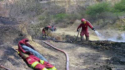 Incendio puso en riesgo el Patrimonio Cultural de Tumbes
