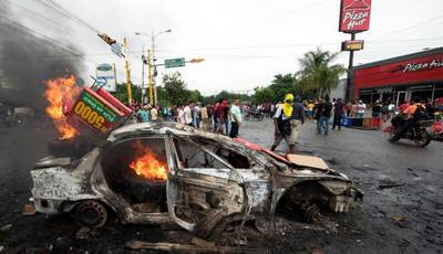 La violencia toma Honduras a horas de conocer al nuevo presidente