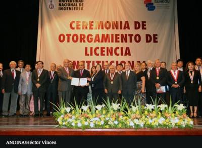 Sunedu entregó licenciamiento institucional a Universidad Nacional de Ingeniería