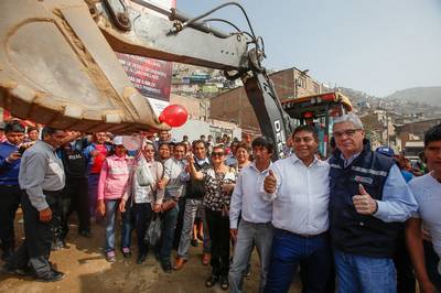 MVCS: más de 27 mil vecinos de San Juan de Lurigancho contarán con agua potable y alcantarillado desde agosto 2019