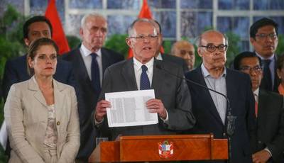 PPK: No voy a abdicar a mis responsabilidades como presidente