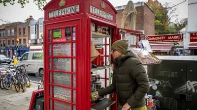 La nueva vida de las famosas cabinas telefónicas rojas británicas