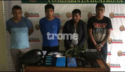 San Juan de Lurigancho: Policía evita traslado de droga traída desde el VRAEM