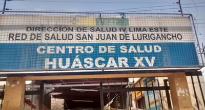 Denuncian falta de limpieza en Centro de Salud Huáscar XV en SJL