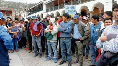 Agricultores en paro piden declarar el sector en emergencia