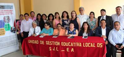 Eligen coordinador general de las redes educativas de San Juan de Lurigancho y El Agustino