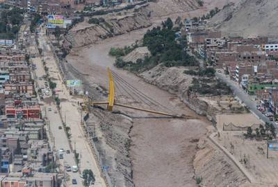 Vecinos exigen la reconstrucción del puente Solidaridad